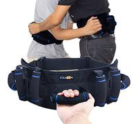 KkaFFe Gate Belt for Elderly with 7 Handles,Gait Belts Transfer Belt for Seniors, Adjustable Lift Belts for Elderly (27-45 inches) Quick Release Gait Belt，Patient Transfer Belt for Disabled