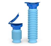KkaFFe Pee Bottles for Men, Adjustable Emergency Urinal, Car Pee Bottle for Men and Women, Portable Toilet for Car, Shrinkable Personal Mobile Toilet,Urine Bottle