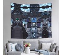 KKAFGBV Cabin of the Future Printed Wall Tapestry Wall Decoration - Fashionable Home Decoration for Living Room, Bedroom