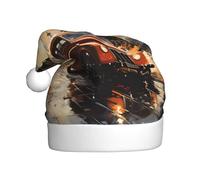 KKAFGBV Classic London Color Taxi Printed Christmas, for Christmas Party Supplies and Gifts, Winter Snow Hat