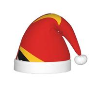 KKAFGBV Democratic Republic of Timor-Leste Printed Children's Christmas Hats, Perfect New Year's Holiday Home Decorations & Party Supplies