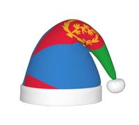 KKAFGBV Eritrean flag Printed Children's Christmas Hats, Perfect New Year's Holiday Home Decorations & Party Supplies