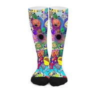 KKARNXOR BFDI-Battle for Dream 3D Printed Tube Socks for Men Women Casual Trend Mid Stockings