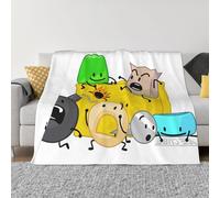 KKARNXOR BFDI-Battle for Dream Blanket Throw Blankets for Girls Boys Adults Lightweight Soft Cozy for Sofa Couch Bed Room Travel Funny Decor 50"x40"