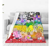 KKARNXOR BFDI-Battle for Dream Blanket Throw Blankets for Girls Boys Adults Lightweight Soft Cozy for Sofa Couch Bed Room Travel Funny Decor 40"x30"