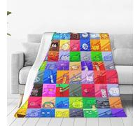 KKARNXOR BFDI-Battle for Dream Blanket Throw Blankets for Girls Boys Adults Lightweight Soft Cozy for Sofa Couch Bed Room Travel Funny Decor 80"x60"