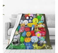 KKARNXOR BFDI-Battle for Dream Blanket Throw Blankets for Girls Boys Adults Lightweight Soft Cozy for Sofa Couch Bed Room Travel Funny Decor 40"x30"