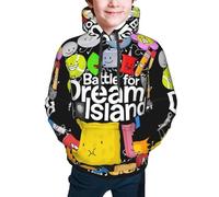 KKARNXOR BFDI-Battle for Dream Hoodie 3D Printed Fashion Pullover Sweatshirt Novelty Sports Hoodies Birthday for Boys and Girls S