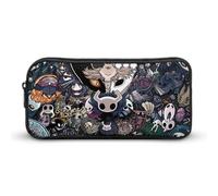 KKARNXOR Hollow Game Knight Big Capacity Pencil Case Pouch Pen Case Simple Stationery Bag School College Office Organizer for Teens Girls Adults Student