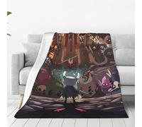 KKARNXOR Hollow Game Knight Throw Blanket for Men Women Travel Blanket Cozy Flannel Blanket Decor All Seasons Cozy Blankets 50"x40"