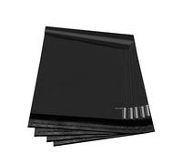 KKBESTPACK Black 10x13 Inch Poly Mailers Shipping Envelope Plastic Bags Self Seal Adhesive (Pack of 100)