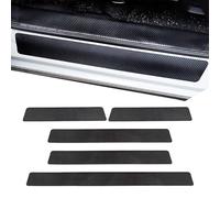 KKBFB 5 Pcs Door Sill Protectors for Peugeot Expert Teepee 2007-2016, Carbon Fiber Scratch Resistant Trunk Sill Panel Decorative Stickers Body Styling Accessories