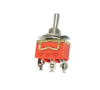 KKCZOFMJ 1pc E-TEN1021 1121 1122 1221 1321 1322 Series Orange Toggle Switch 15A 250VAC ON Off ON 2/3 Positions 2/3/4/6 Pins(E-TEN1122 3Pins)