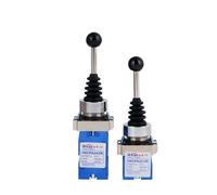 KKCZOFMJ 1pcs 22mm Joystick Switch Monolever Rocker Cross Master Switch 2-Way 4-Way Self-Reset Self-Locking 2NO 4NO XD2 HKC Series(4 way Self lock)