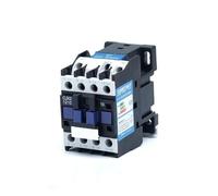 KKCZOFMJ 3 Phase Motor Magnetic Contactor Relay 12A 3P 3 Pole 1NO AC 24V 110V 220 Volts 380V Coil CJX2-1210 35mm Din Rail Mounting(Ac380v)