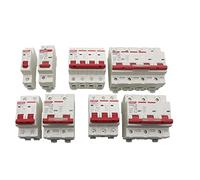 KKCZOFMJ DC 1000V 1P 2P 3P 4P Solar Mini Circuit Breaker Overload Protection Switch6A~63A/80A 100A 125A MCB for Photovoltaic PV System(25 V,DC 1P)