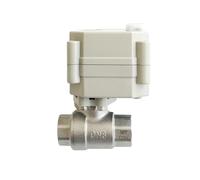 KKCZOFMJ DN8 Normal Close/Open Valve AC/DC9V-24V 2/5 Wires Electric Shut Off Valve Power Failure Safe Replace Solenoid Valve(Cr202 Normally Close,NPT)