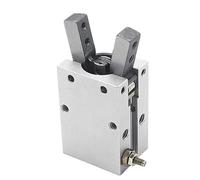 KKCZOFMJ Finger Cylinder MHC2-10D-16D-20D-25D Pneumatic Air Gripper MHC2 Series Double Acting(Mhc2-20d)