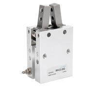KKCZOFMJ MHC2 10D 16D 20D 25D 32D Double Acting Pneumatic Gripper Angular Style Aluminium Clamps Air Cylinder Manufacturers(Mhc2-32d)