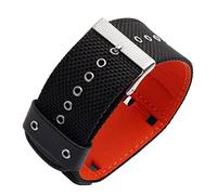 KKFAUS Nylon Leather Watch Strap for Casio AW-591MS AW-590 AWG-M100/101 G-300 DW5600 GW-5000 5035 GW-M5610 Wrist Band 16mm18mm (Color : Svart, Size : For 16mm)