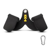 KKH Lat Pull Down Attachment for Home Gym Equipment, Steel, Small Grip, 1 inch Shaft Diameter, 1.0 lbs Weight Capacity, KKH-E