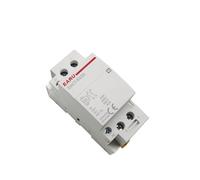 KKHCMZPI 2P 16-100A AC 110V 220V 50/60Hz Din Rail Household AC Modular Contactor Switch Controller 2NO 2NC 1NO 1NC(AC 220V,16A_1NO 1NC)