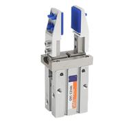 KKHCMZPI Pneumatic Finger Claw Cylinder with Silicone Pad Accessories Mechanical Gripper Pneumatic MHZ2-10 MHZ2-16D MHZ2-20D MHZ2-25D(MHZ2-20D-HXDK)