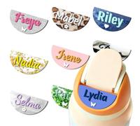 KKHH Personalized 3D Name Plate Compatible with Owala Water Bottle