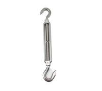 KKHIUHU 304 Stainless Steel Open-Frame Flower Basket, Wire Rope Tensioner, Sunshade Sail Accessories