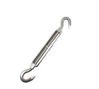 KKHIUHU 304 Stainless Steel Open-Frame Flower Basket, Wire Rope Tensioner, Sunshade Sail Accessories