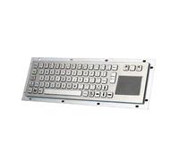 KKHIUHU All-in-one Metal Touch Mouse And Keyboard, 67-key PC Keyboard With Multilingual Support(PS2)