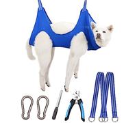 Kkiimatt 10 in 1 Pet Grooming Hammock harness, Breathable Dog Hammock Restraint Bag for Pet, Dog Grooming sling for nail clipping and Trimming,dog hammock for grooming