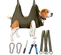 Kkiimatt Dog Grooming Hammock Harness for Medium-Large Size Dogs, Pet Grooming Hammock Dog Nail Hammock with Nail Clippers/Trimmer,Dog Sling Holder Helper for Nail Trimming/Clipping