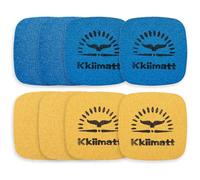 Kkiimatt Dog Nail File Toy, Slow/Interactive Feeder, Replacement Scratching Pad Refills, Nail Sandpaper on Treat Dispenser Puzzle, Nail File Paper with Scratching Mat and Enrichment Toy Box for Dogs
