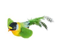 kkiuop Chirping Bird Toy Simulation Molding Teaser Interactive Flapping Wings Kitten Toy Toy Plush Bird Animal Stimulate