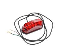 KKIXAPM Rear Tail Light Brake Light 1pc Motorcycle Brake Light Scooter Rear Tail Lamp 36V-60V Motorbike Accessories