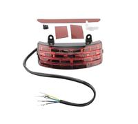 KKIXAPM Rear Tail Light Brake Light For Touring Street Glide Ro&ad FLHX 1996-2007 2008 2009 2010 2011 2012 2013 Tri-Bar Rear Tail Light Turn Signal Brake Lamp