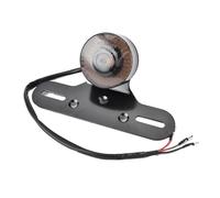 KKIXAPM Rear Tail Light Brake Light For XL883 XL1200 Bobber Motorcycle Red Rear Tail Light Stop Lamp Plate Mount