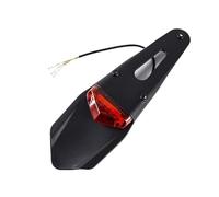 KKIXAPM Rear Tail Light Brake Light Universal Motorcycle Tail Light Rear Stop Motorbike Taillight Trail Enduro Accessories