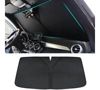 KKJHGFDF Car Windscreen Sun Shade, For Vauxhall Astra K 2015-2021 Blocks UV Rays Sun Visor Protector, Keep Vehicle Cooler