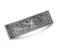 KKJOY Metal Celtic Knot Barrettes Vintage Tree of Life Hair Clips Hand Crafted Spring Clip Hair Pin Headpieces Wedding Bridal Hair Accessories for Women Girls