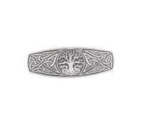 KKJOY Metal Celtic Knot Barrettes Vintage Two-Headed Dragon with Tree of Life Hair Clips Hand Crafted Spring Clip Hair Pin Headpieces Wedding Bridal Hair Accessories for Women Girls
