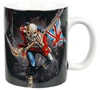 KKL Iron Maiden The Trooper Mug, White, 4 cm