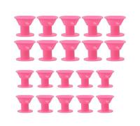 KKLM Silicone Curlers, For Curling Hair While Sleeping, (Set of 10), Silicone Curlers, Mushroom Shape, 5 Sets of Large & Small, No Damage While Sleeping, Keeps You Until Morning, Easy to Roll, Perfect