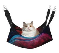 KKLWEGU Basketball Sport Cat Hammock Summer Breathable Hanging Pet Cage Hammock Bed Adjustable Soft Sleeping Hammock for Cats Small Dogs Rabbits Large