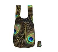 KKLWEGU Lightweight Travel Backpack,16l Foldable Hiking Daypack Waterproof Peacock Feathers Travel Rucksack For Women Men