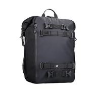 KKMNAIF Luggage Storage Bag Motorcycle Rear Seat Bag Saddle Side Luggage Pack Multifunction Shoulder Backpack Travel(Black-30L)