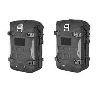KKMNAIF Motorcycle Crash Bar Bags 6L Motor Bumper Edge Bagg with Support Board Back Panner Side Rear Seat Pannier Bags(2pc)