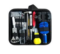 KKnoon 147pcs Watch Repairing Tools Set Watch Maintenance Kit Watches BackCase Opener Watch Battery Change Tool Professional Watchmaker Kit