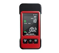 KKnoon NF-601 Handheld Radiation Detector Geiger Counter Meter Electromagnetic Radiation Tester Dosimeter Multifunctional Electric Field Magnetic Field Radiation Detector with Sound and Light